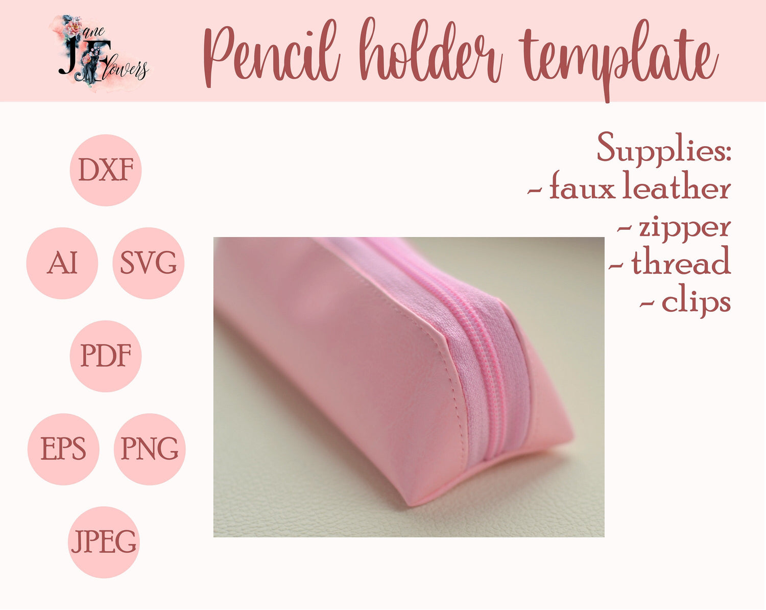 Pen holder templates