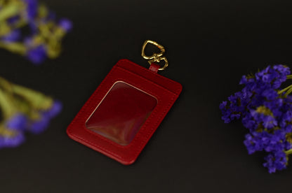 Minimalist Faux Leather Card Holder