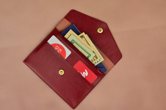 Minimalist Travel Holder for passport and card pockets