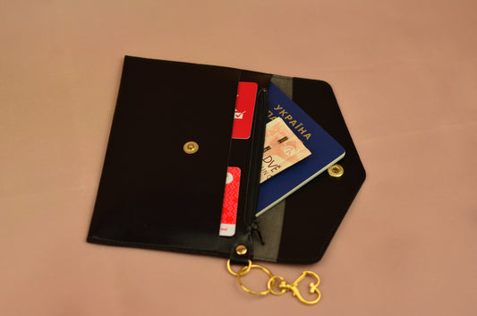 Minimalist Travel Holder for passport and card pockets