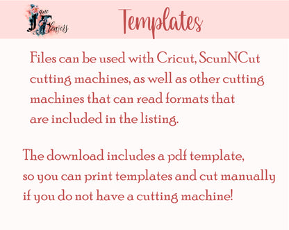 Editable wine charm cards holder SVG, template for packaging