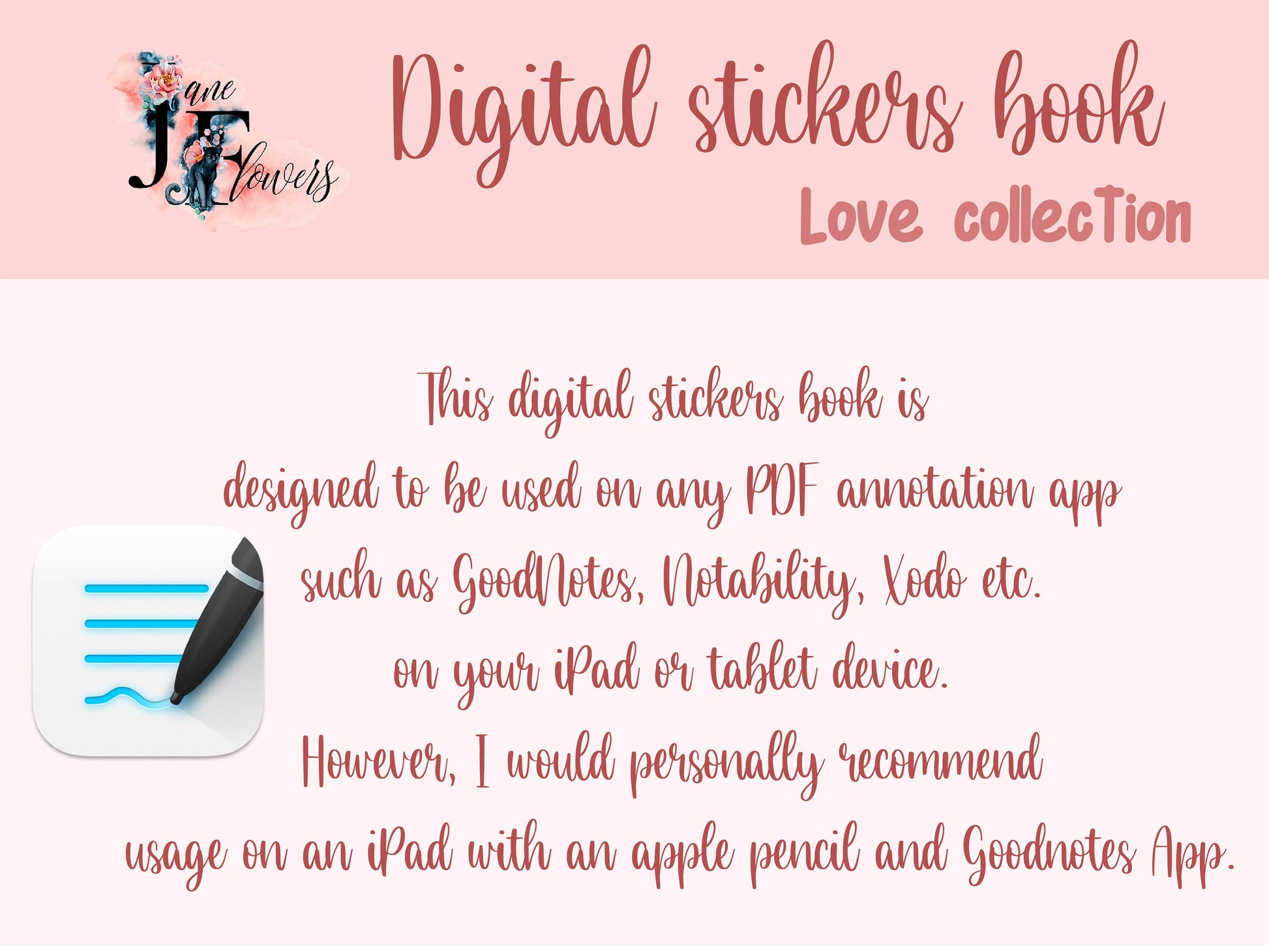 digital planner stickers