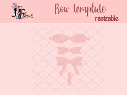 Cute bows SVG, faux leather bow template svg, hair bow pattern, hair bow svg template, bow cut file, hair accessory, felt hair bow