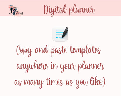 A5 minimalist planner notes pages printable PDF | lined, grid, dotted notes page | 6 ring planner inserts | A5 notes templates | printables