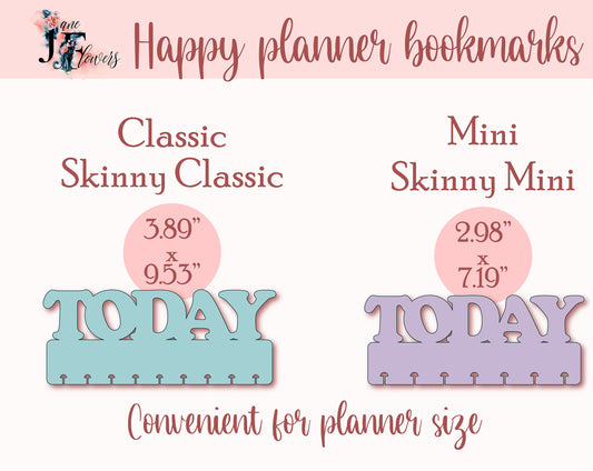 skinny mini bookmarks