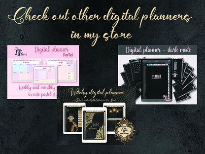 iPad planner template