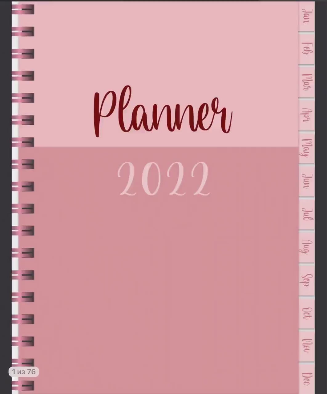 Undated digital planner , cute goodnotes planner, pink life planner, weekly planner, iPad planner, monthly planner, pink planner hyperlinked